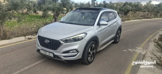  7 جيب هواندي توسان موديل 2016-ماتور 2000ديزل فل فل اضافات مع فتحة سقف بنوراما الجيب فحص شركة ونخب