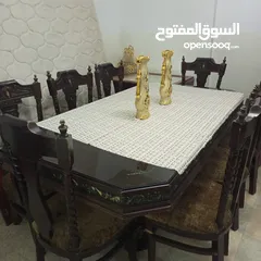  1 سفره ثلاث قطع مع طقم كنب الدب
