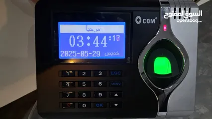  1 جهاز بصمة دوام