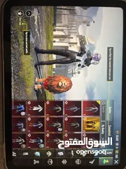  2 للبيع حساب ببجي لفل 77 سكنات مميزة + سلاح مطور"