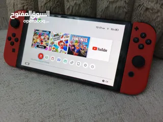  1 نينتندو سويتش اولد نسخه ماريو الخاصه للبيع بسعر مناسب