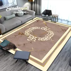  3 سجاد 3d مبطن جلد