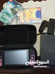  4 نينتندو سويتش OLED (مستعمل كالجديد) + لعبتين nintendo switch oled