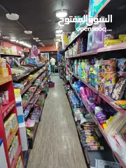  1 سوبر ماركت للبيع الجبيهه حي الريان مع البضاعة