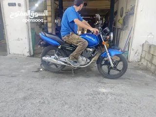  7 suzuki en 125 2A سوزوكي EN 125  للبيع