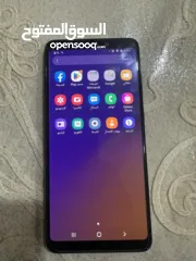  1 جوال سامسونج شريحتين بحالة ممتازه بالكرتونه سعرر حررق