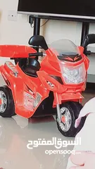  1 very nice bike for 3 years old child nice for ride outside and outdoor and indoor in home in red
