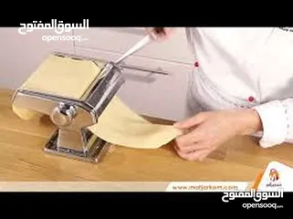  5 ماكنة رق و فرد العجين حسب السماكه المطلوبه لعمل معجنات و حلويات و باستا و بيتزا و لازانيا و خبز