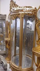  5 فضّية فخمة بتصميم راقٍ وأنيق خشب زان أحمر 100% – من أجود أنواع الخشب الطبيعي