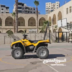  8 تركترون  بمبادير دفع رباعي  بنزين  2014 450cc