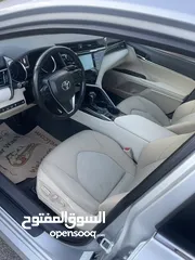  10 تويوتا كامري موديل 2019 فحص كامل 7 جيد فل مع فتحة بحالة الوكالة