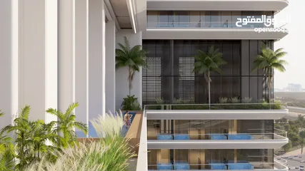 7 طرح مشروع جديد في دبي أقساط 8 سنوات مع مسبح خاص إطلالة على برج