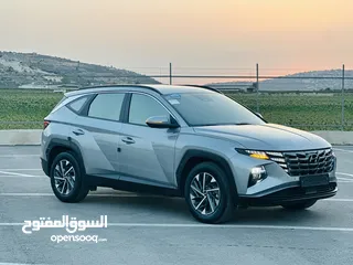  6 هونداي توسان 2022 فل بدون فتحة سقف  2x4 ///240Hp بنزين + كهرباء  ( Haybrid) 1600cc