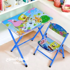  3 كرسي اطفال برسومات كرتونيه مميزه للدراسه واللعب بتصاميم جذابه