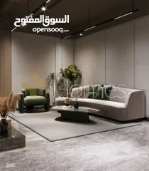  1 مكتب طابق ثالث بمجمع حديث البناء للبيع في الدوار الخامس، مساحة البناء 112م