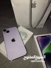  4 ايفون 14 بلس متوفر جميع الالوان اقساط وكاش