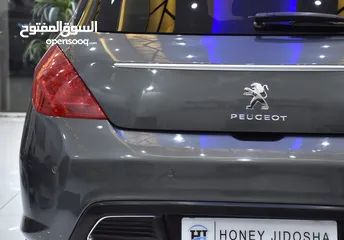  8 Peugeot 308 TURBO ( 2014 Model ) in Gray Color GCC Specs