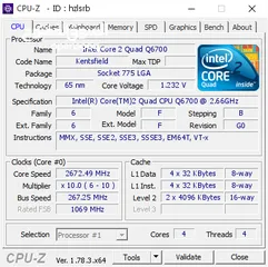  2 CPU intel Quadcore Q6700 كواد كور