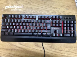  2 Keyboard sades gaming mechanical