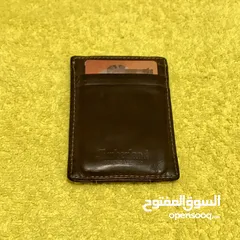  4 محفظة Timberland الأصلية جلد طبيعي