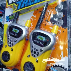  3 لعبة جهاز اتصال  لاسلكي  تولكي ولكي 100 متر