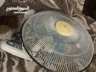  2 مروحة حيط شغالة 100/100