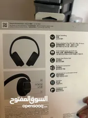  3 سماعات سوني اصلية مع ورقة الضمان (عازلة للأصوات الخارجية)