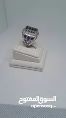  2 خواتم فضه 925