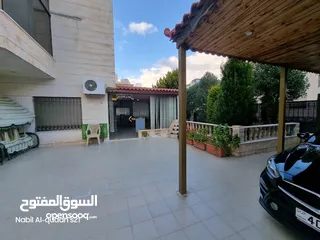  19 شقة ارضية شبه فيلا للبيع في الشميساني 500م. مع الحديقة من 4غرف نوم ومدخل وكراج خاص