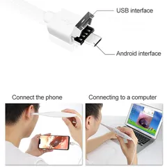  6 Portable Waterproof HD Video USB Stomatoscope Mouth Mirror with 6 LED