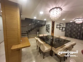  18 Roof duplex For sale and Abdoun with a space of 420 m with the terrace of 250 m