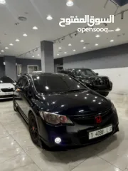  3 هوندا سيفيك 2007 رخصة ماتور 1800 بنزين فحص ممتاز كراسي جلد شاشة داخلية تعديل كامل