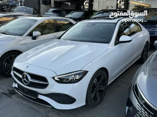  2 مرسيدس C180 ميلد هايبرد 2023 فحص كامل جمرك جديد وارد المانيا كاملة الأضافات كاش او اقساط