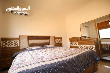  14 شقة مفروشة للايجار في الجبيهة خلف الجامعة الاردنية من المالك مباشرة
