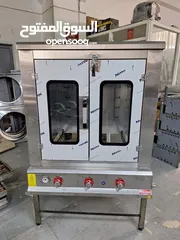  6 Stainless Steel Bekary Pastry Oven with Gas  , Standard material SS 304 AISI