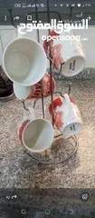  1 صينيه وفناجين ومجات للبيع