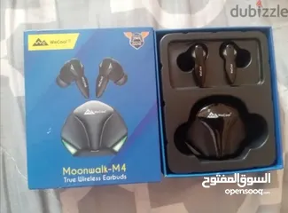  1 Moonwalk -M4 True Wireless Gaming Earbuds 80% off