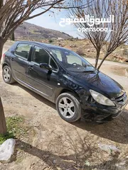  7 بيجو 307  فل الفل موديل 2003 مع فتحه
