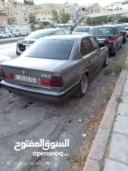  2 بي ام دبليو 520 موديل 1991 فل جير عادي مع فتحه