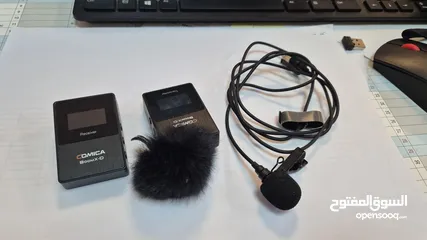  3 Microphone for cameras and phones مكرفون للكاميرات والهواتف
