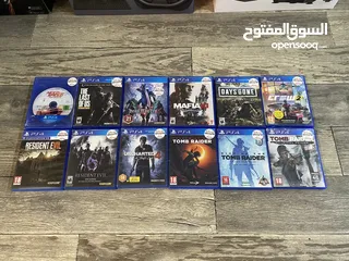  6 سيدهات بلايستيشن 4  CDs PlayStation