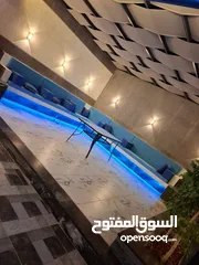  9 شاليه البحر الميت اول الراما جديد وفخم ومميز للايجار اليومي اوشهري او سنوي