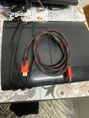  5 Ps3 slim بلاي ستيشن 3 للبيع بحالة الوكالة معها ايدين عدد2 وحده اصلية  السعر جدا ممتاز مقارنة مع ps3