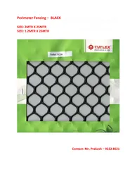  9 Building Materials, Shade Nets & Fencing Nets