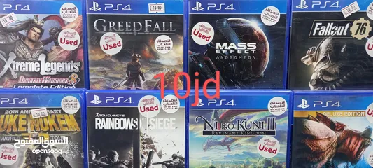  12 تشكيله   العاب  مستعمله  ps5  و  ps4  السعر  ع  الصور