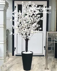  9 شجر لوز صناعي اقرب للطبيعي نخب اول تصميم يدوي حسب الطلب تتوفر الوان نيلي ابيض زهر يتوفر خدمة توصيل