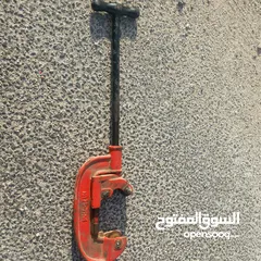  2 مفتاح مواسير حجم كبير  مقص مواسير حجم كبير