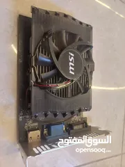  4 MSI GeForce GT 730 – 4 GB DDR3 – Low-Profile / PCIe 2.0 – حالة ممتازة
