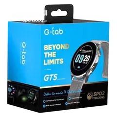  1 G-TAB GT5 SMART WATCH NEW /// ساعة جي تاب جي تي 5 جديدة بافضل سعر بالمملكة