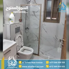  7 شقه مفروشه للايجار عين منجد قرب قيادة الشرطه